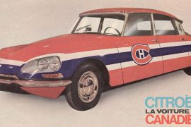 La DS de Jean Béliveau. Quand Citroën était à Montréal